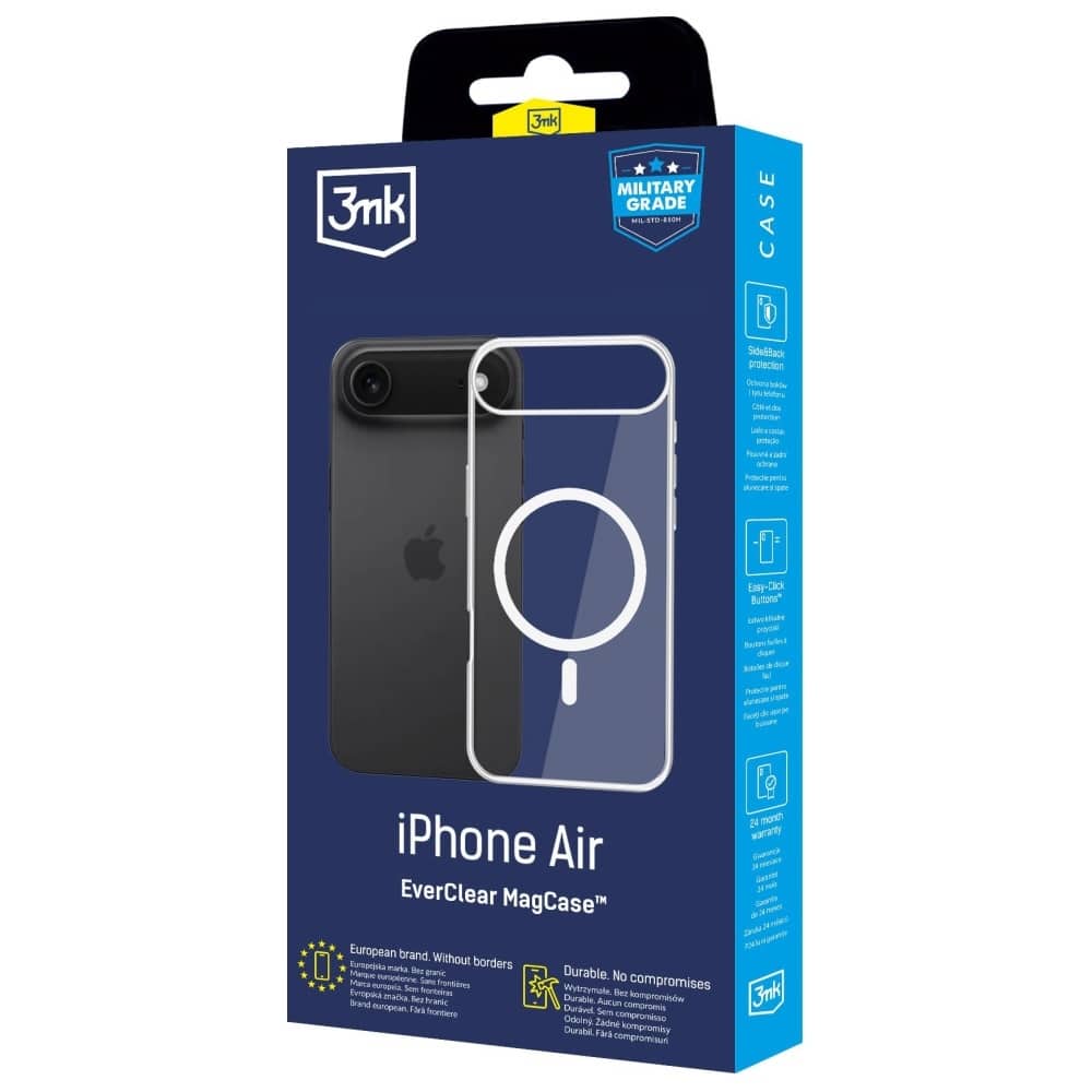 3MK Clear MagCase - θήκη για Apple iPhone 17 Air - Πολύχρωμο - Image 4