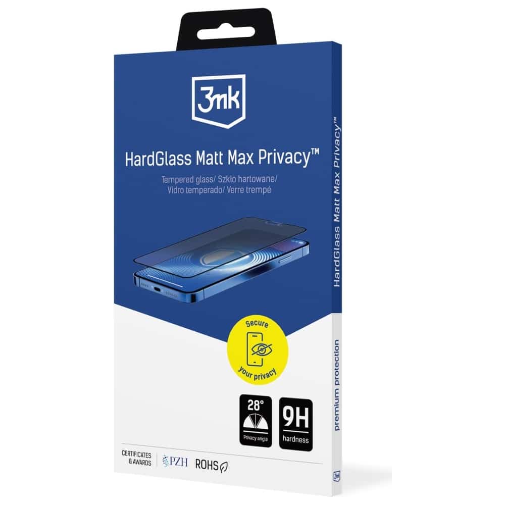 3mk Hardglass Matt Max Privacy Προστατευτικό Γυαλί Για Apple iPhone 17 Pro - Image 8