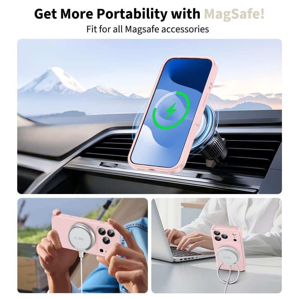 TECH-PROTECT Icon - θήκη για Apple iPhone 17 Pro Max - Ροζ - Image 3