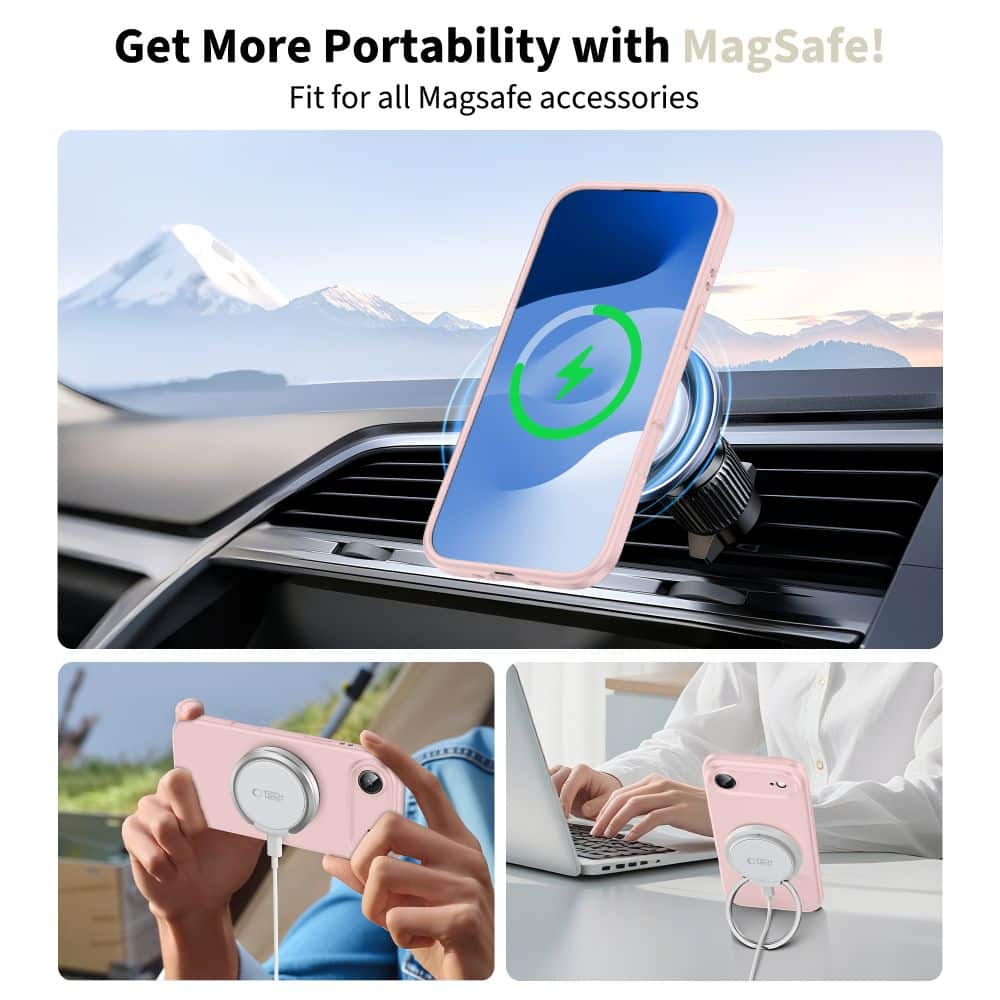 TECH-PROTECT Icon - θήκη για Apple iPhone 17 Air - Ροζ - Image 3