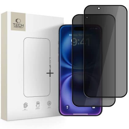 Tech-Protect Glass Spy+ 2-Pack iPhone 17 Air Privacy
