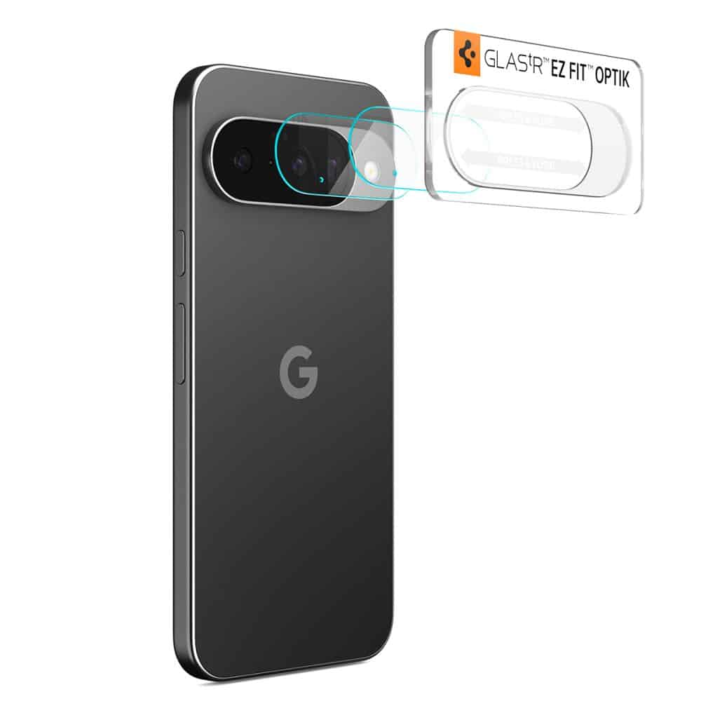 Spigen Optik Glas.tr Camera Protector 2-Pack Google Pixel 10 Crystal Clear - Image 3