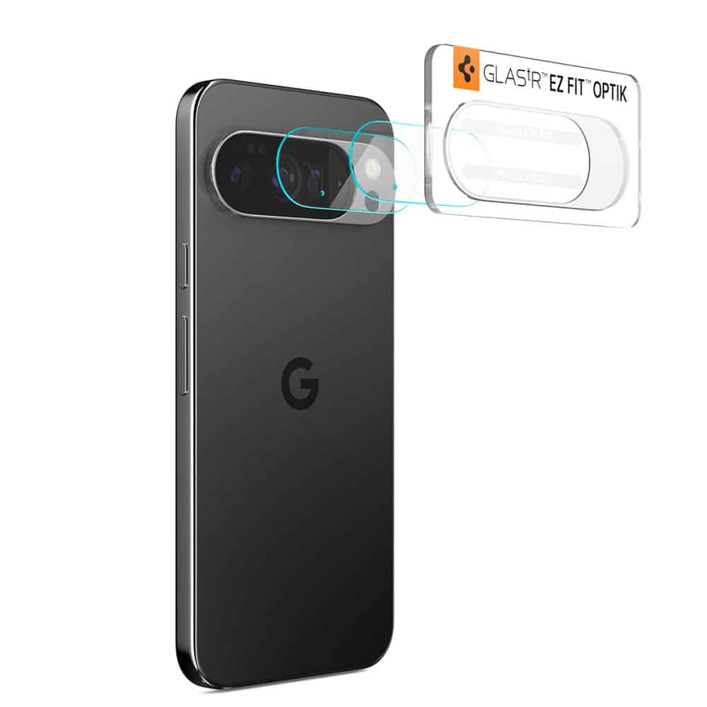 Spigen Optik Glas.tr Camera Protector 2-Pack Google Pixel 10 Pro Crystal Clear - Image 3