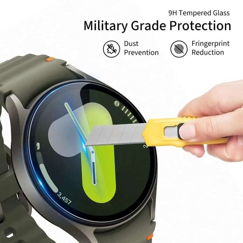 Σκληρυμένο γυαλί Tech-Protect Glass Fit+ 2-Pack Samsung Galaxy Watch 8 (44 Mm) Clear - Image 2