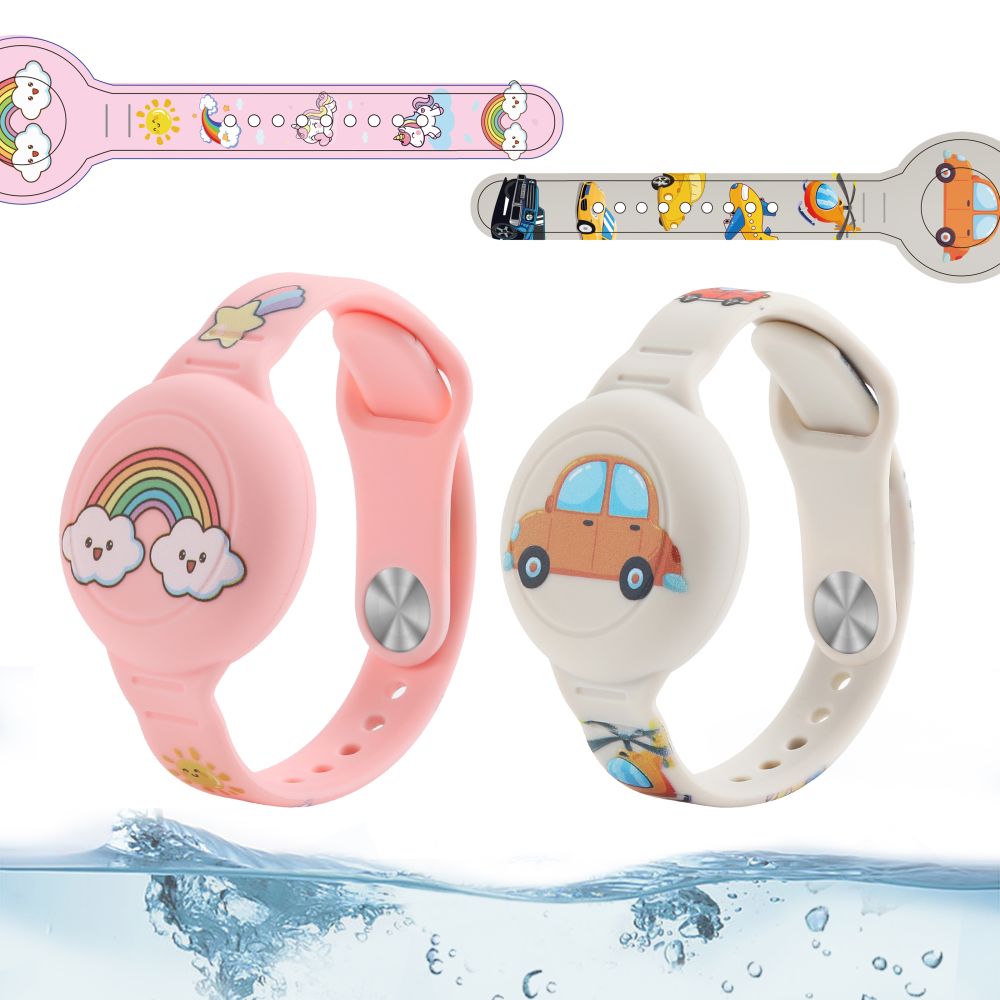 Tech-Protect Smooth For Kids 2-Pack Apple Airtag 1 / 2 Colorful - Image 2
