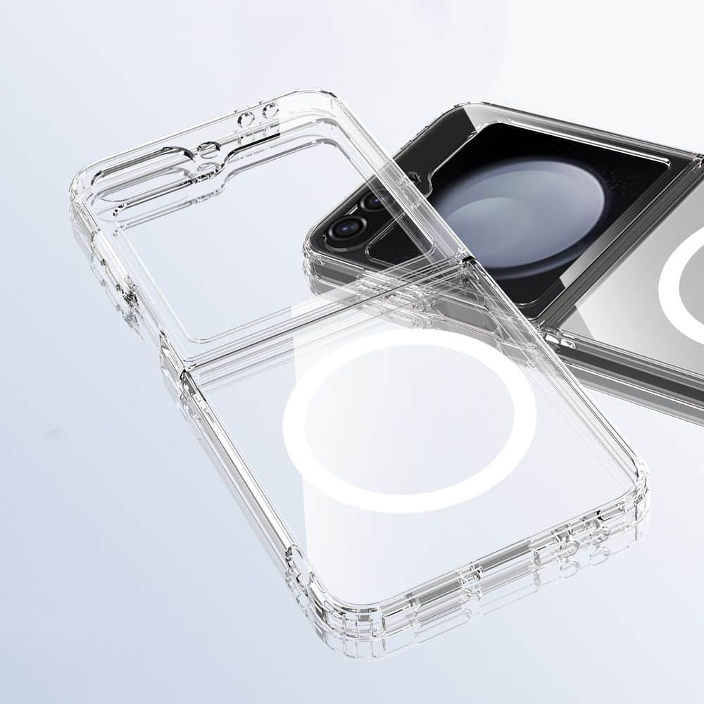 TECH-PROTECT Flexair Hybrid - θήκη για Samsung Galaxy Z Flip - Διάφανο - Image 2