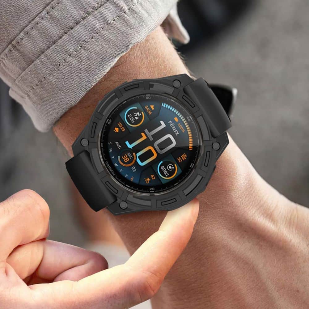 Tech-Protect Defense Air Garmin Fenix 7 / 7 Pro Black - Image 3