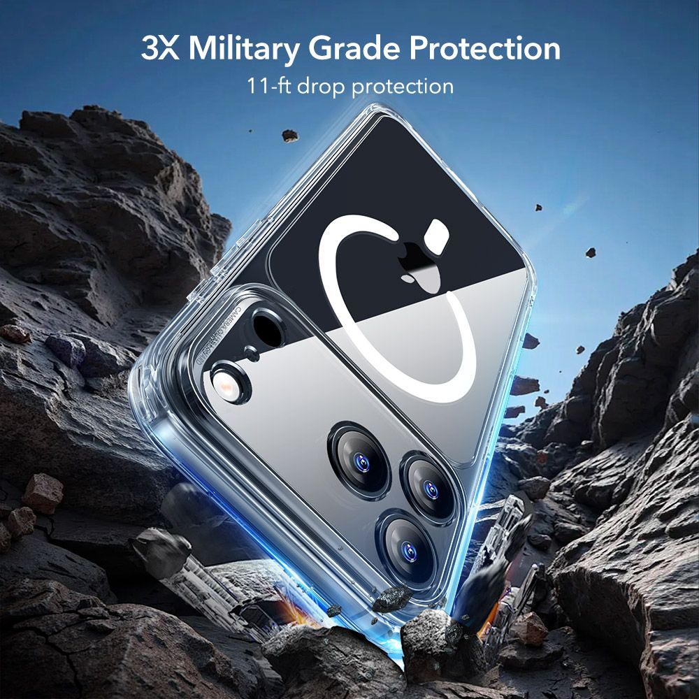 ESR Classic Hybrid - θήκη για Apple iPhone 17 Pro Max - Διάφανο - Image 4