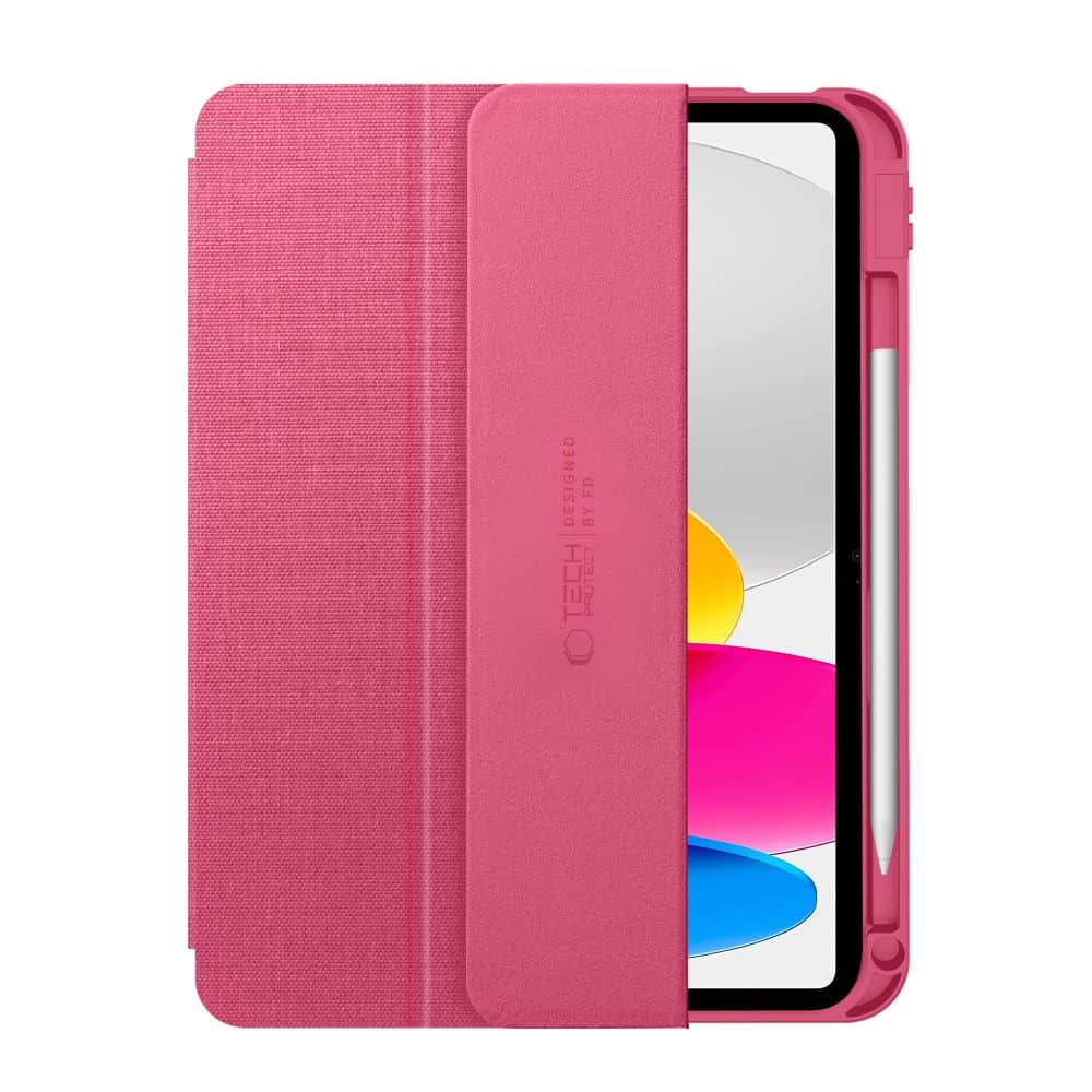 Tech-Protect Sc Pen Canvas iPad 10.9” 10 / 2022 / 11” 11 / 2025 Magenta Bloom - Image 3