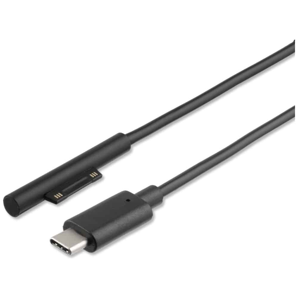 Καλώδιο 4smarts Connect USB-C 5a 1μ Για Microsoft Surface - Μαύρο - Image 3
