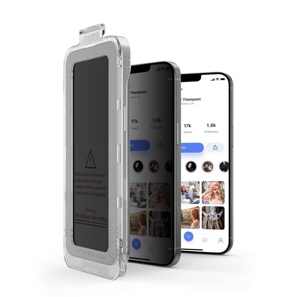 Tech-Protect Quick Set Spy+ 2-Pack iPhone 12 / 12 Pro Privacy - Image 4