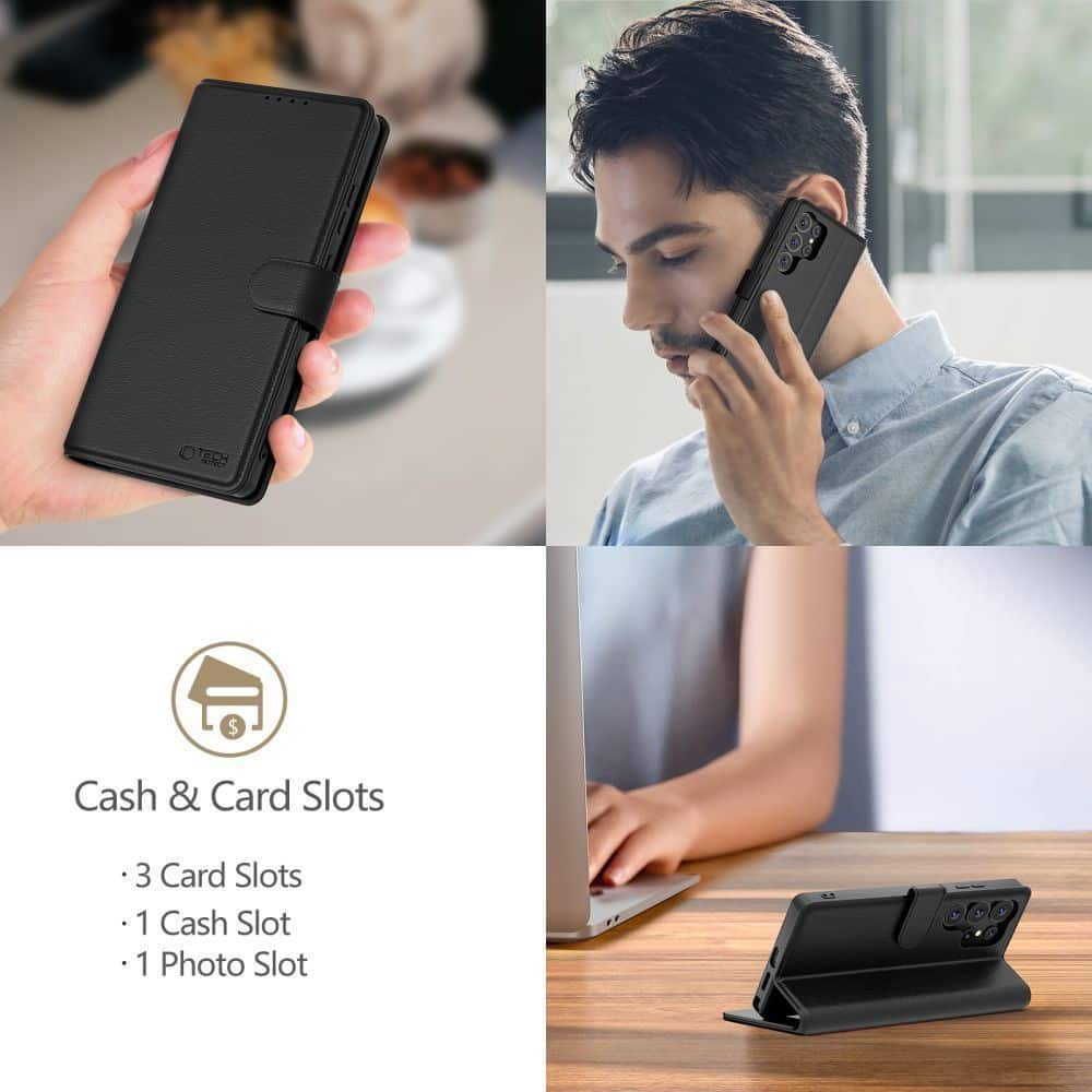 TECH-PROTECT WALLET - θήκη για Samsung Galaxy A26 / A17 4G 5G - Μαύρο - Image 4