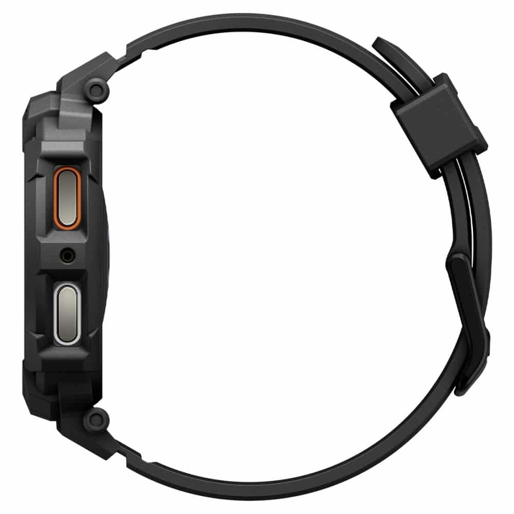 Spigen Rugged Armor ”pro” Samsung Galaxy Watch 8 (40 Mm) Matte Black - Image 4