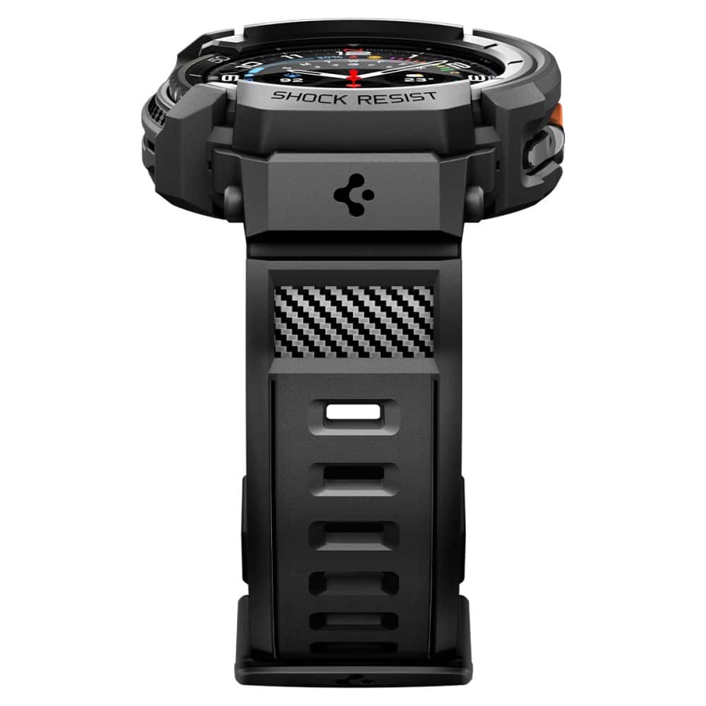 Spigen Rugged Armor Pro - θήκη για Samsung Galaxy Watch8 Classic - Μαύρο - Image 4
