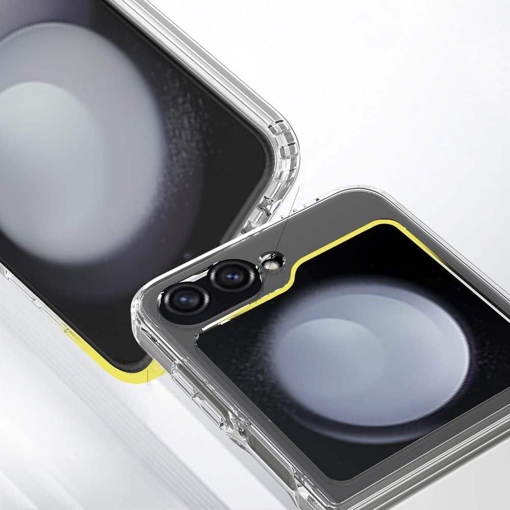 TECH-PROTECT Flexair Hybrid - θήκη για Samsung Galaxy Z Flip - Διάφανο - Image 4