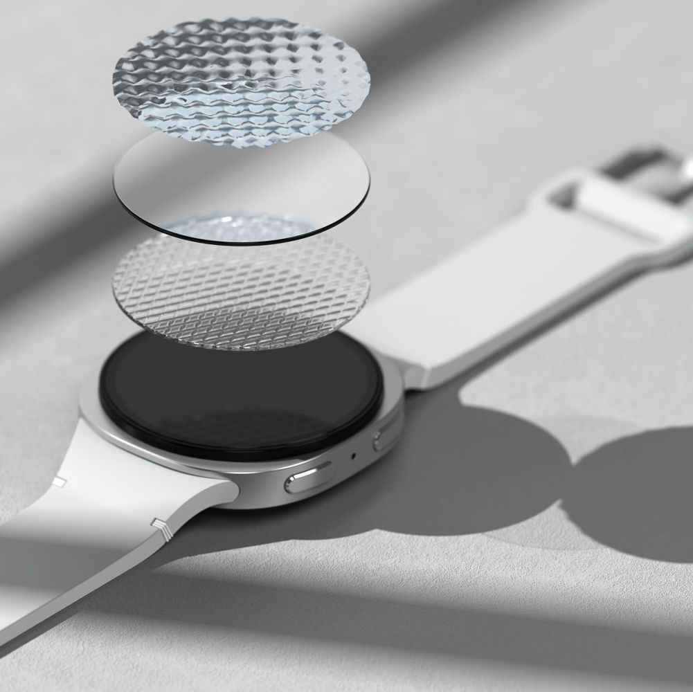Σκληρυμένο γυαλί Ringke Tempered Glass 2-Pack Galaxy Watch 8 (44 Mm) Clear - Image 4