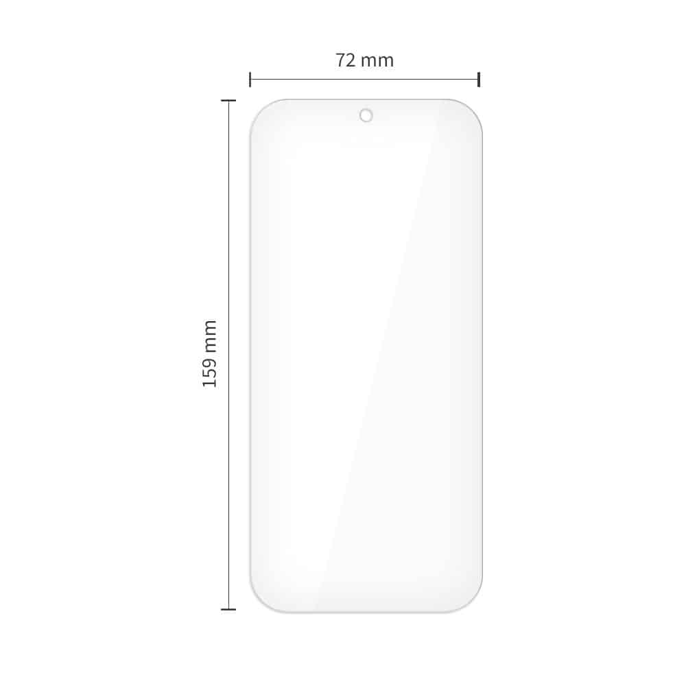 Σκληρυμένο γυαλί Tech-Protect Glass Fit+ 2-Pack Google Pixel 9 Pro Xl / 10 Pro Xl Clear - Image 2