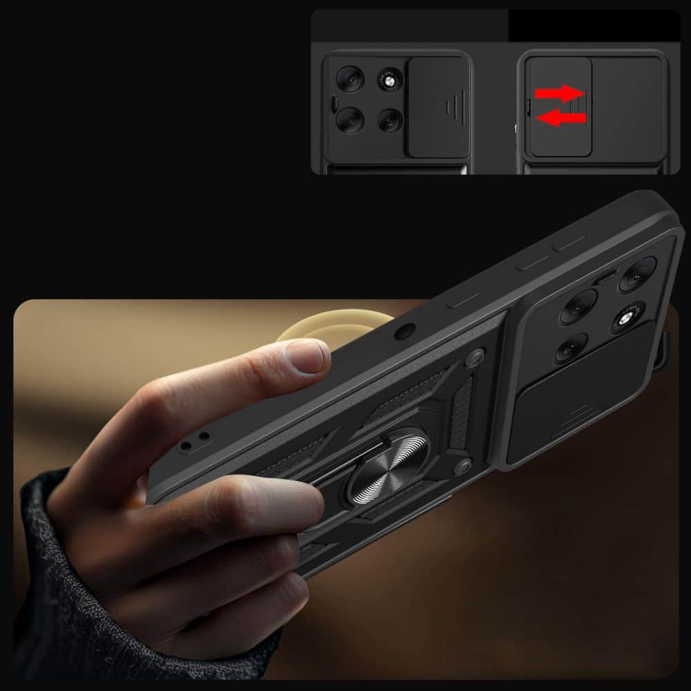 TECH-PROTECT CamShield Pro - θήκη για Motorola Moto G86 / Power - Μαύρο - Image 4