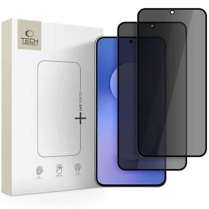 Γυαλί απορρήτου Tech-Protect Glass Spy+ 2-Pack Galaxy S25 Fe Privacy