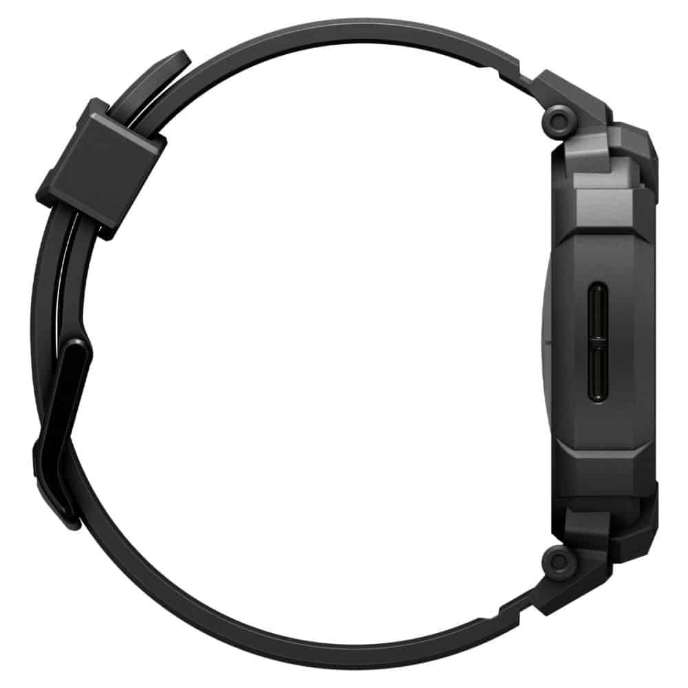 Spigen Rugged Armor ”pro” Samsung Galaxy Watch 8 (40 Mm) Matte Black - Image 5