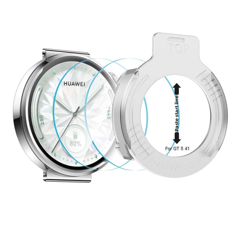 Tech-Protect Easy Set+ 2-Pack Huawei Watch Gt 5 (41 Mm) Clear - Image 2