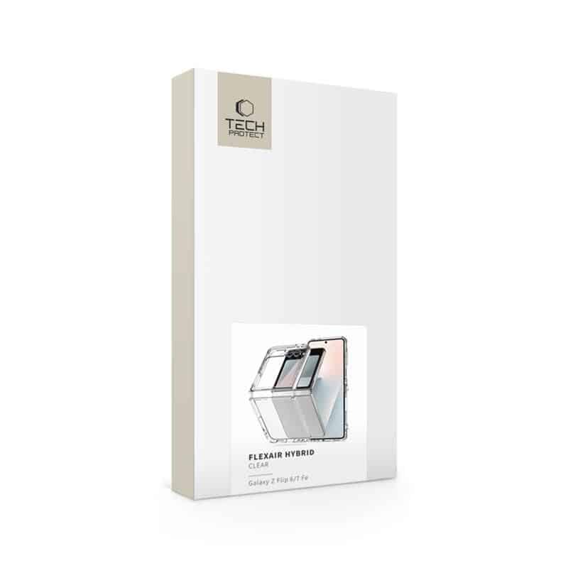 TECH-PROTECT Flexair Hybrid - θήκη για Samsung Galaxy Z Flip - Διάφανο - Image 5
