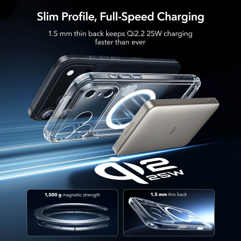 ESR Classic Hybrid - θήκη για Apple iPhone 17 Pro Max - Διάφανο - Image 6