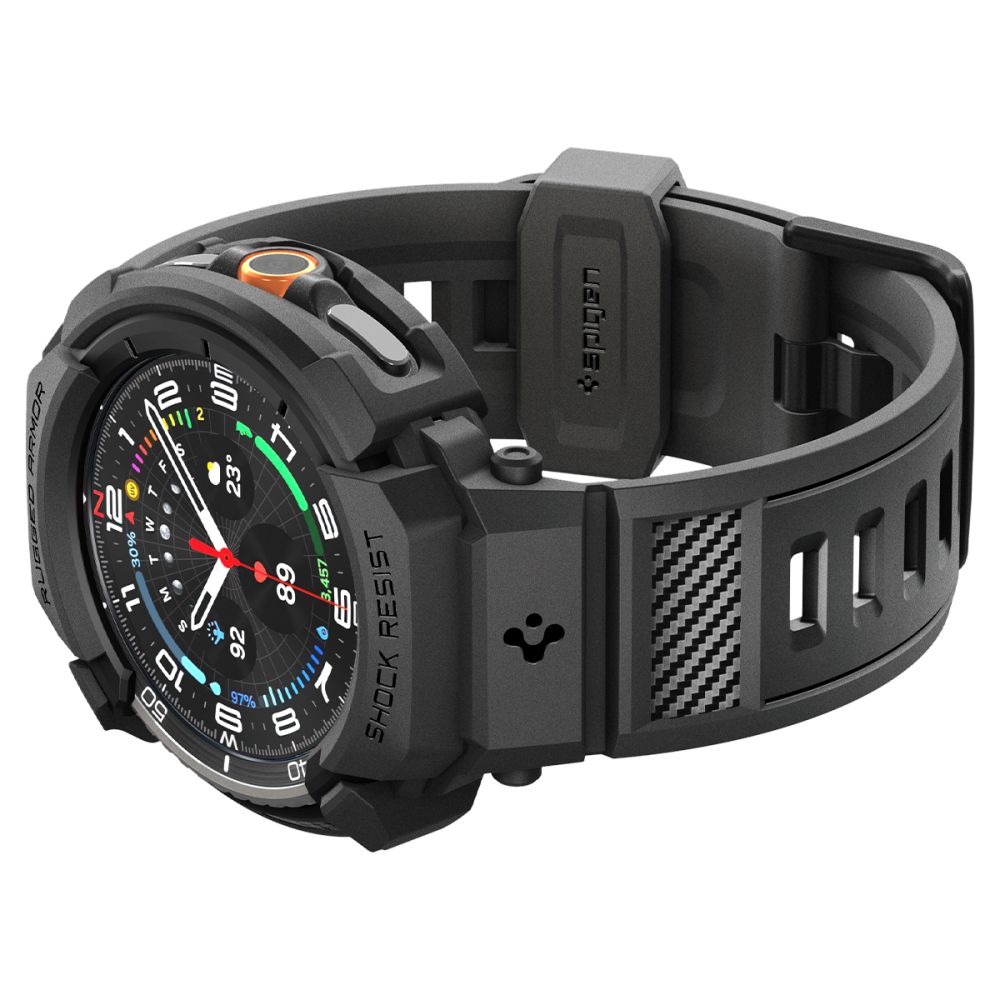 Spigen Rugged Armor Pro - θήκη για Samsung Galaxy Watch8 Classic - Μαύρο - Image 6