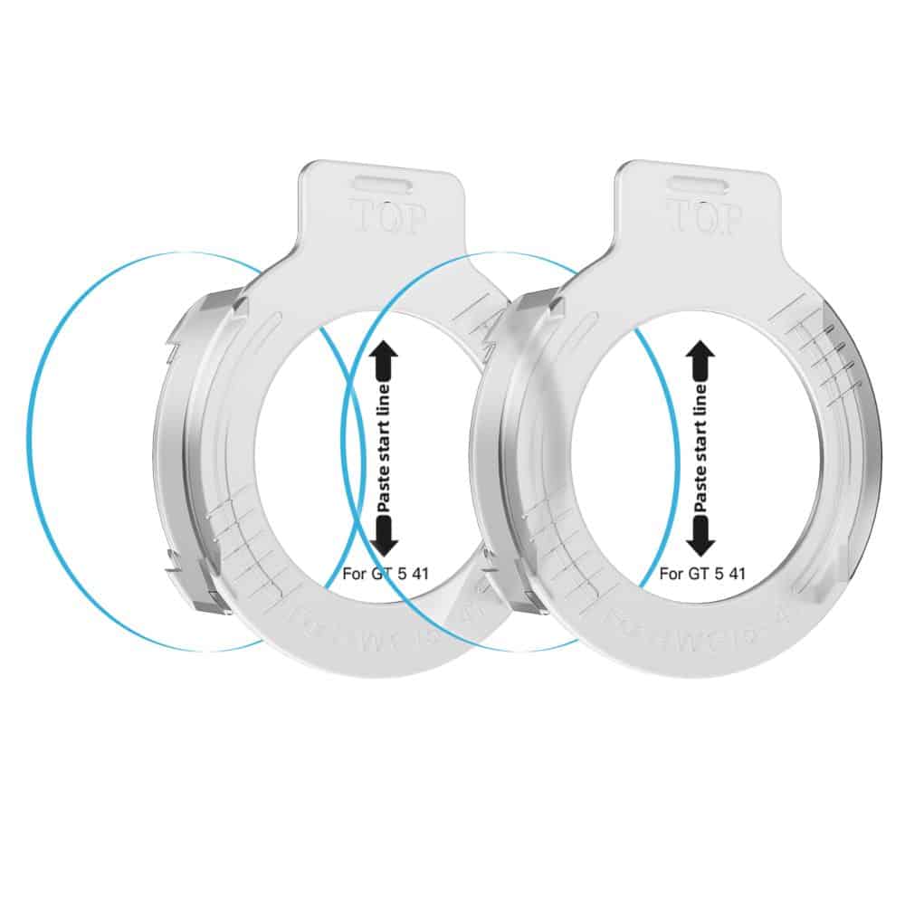 Tech-Protect Easy Set+ 2-Pack Huawei Watch Gt 5 (41 Mm) Clear - Image 3