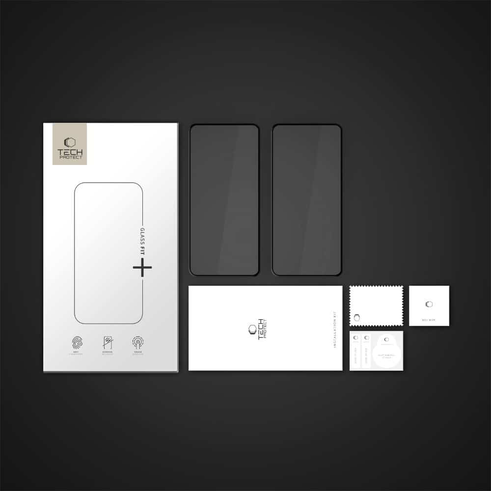 Σκληρυμένο γυαλί Tech-Protect Glass Fit+ 2-Pack Xiaomi Poco F7 5g Black - Image 6