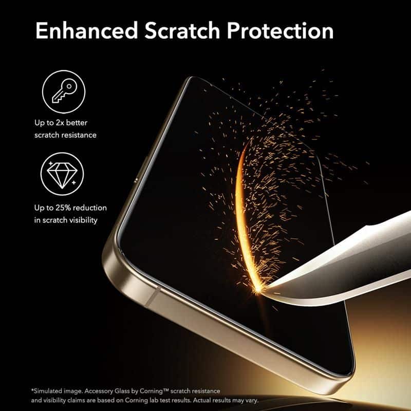 ESR Ultrafit Armorite Pro Tempered Glass iPhone 17 Pro Clear - Image 7