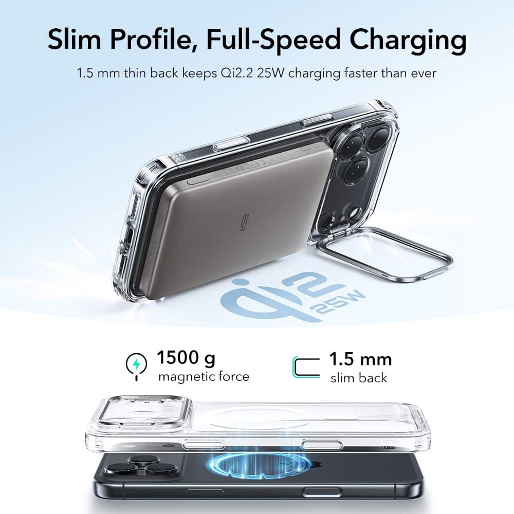ESR Classic Hybrid - θήκη για Apple iPhone 17 Pro Max - Διάφανο - Image 4