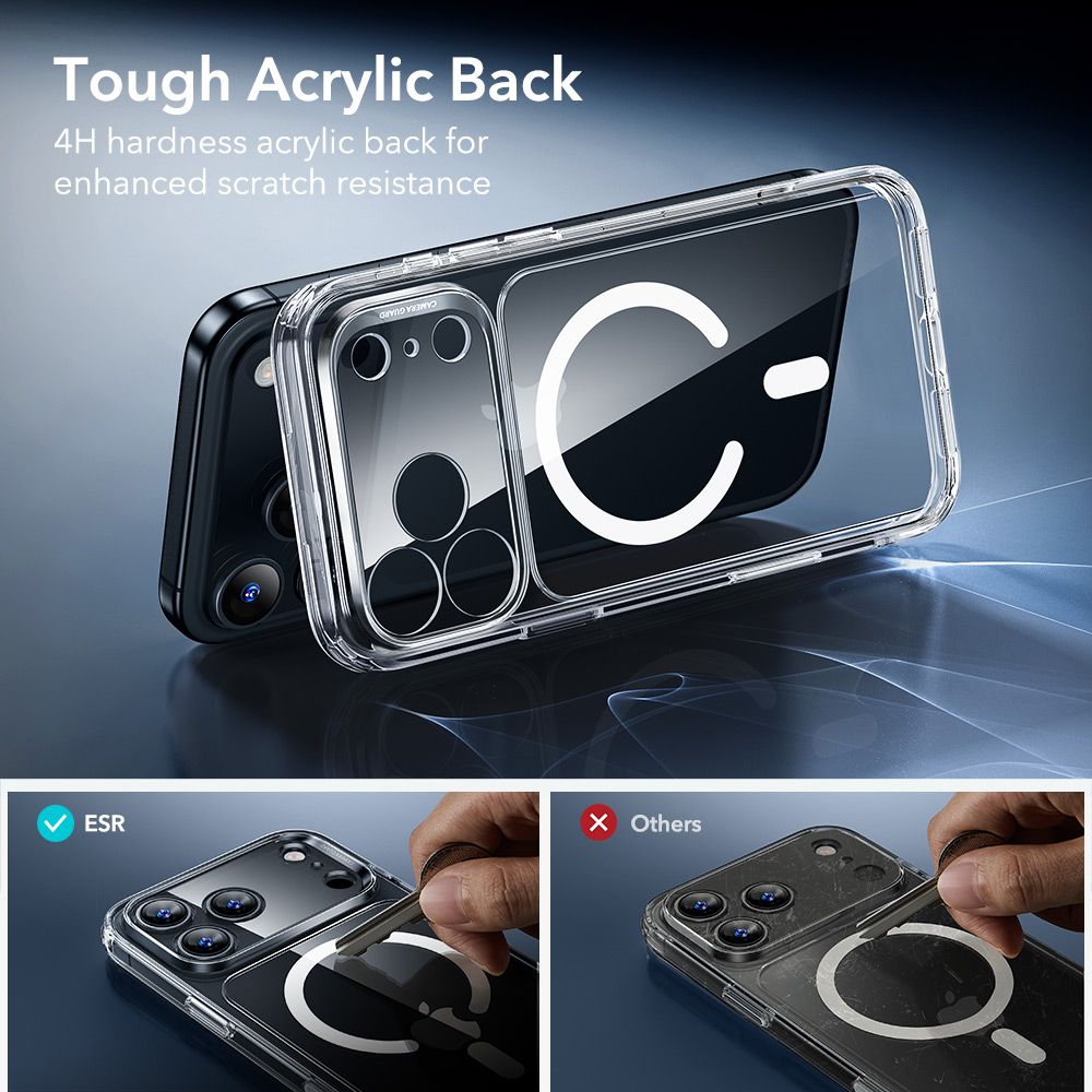 ESR Classic Hybrid - θήκη για Apple iPhone 17 Pro Max - Διάφανο - Image 7