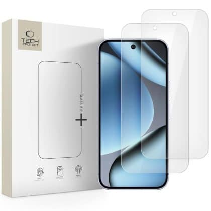 Σκληρυμένο γυαλί Tech-Protect Glass Fit+ 2-Pack Google Pixel 9 Pro Xl / 10 Pro Xl Clear