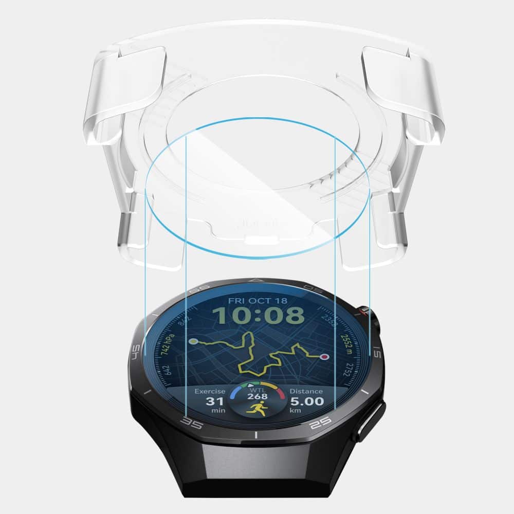 Tech-Protect Easy Set+ 2-Pack Huawei Watch Gt 5 Pro (46 Mm) Clear - Image 4