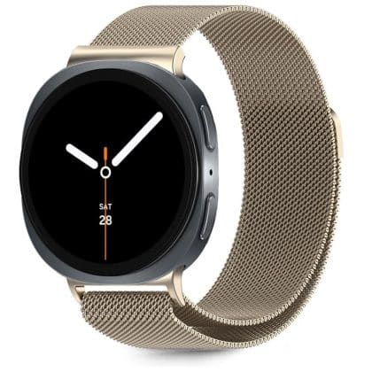 Tech-Protect Milaneseband Samsung Galaxy Watch 8 / Classic (40 / 44 / 46 Mm) Starlight