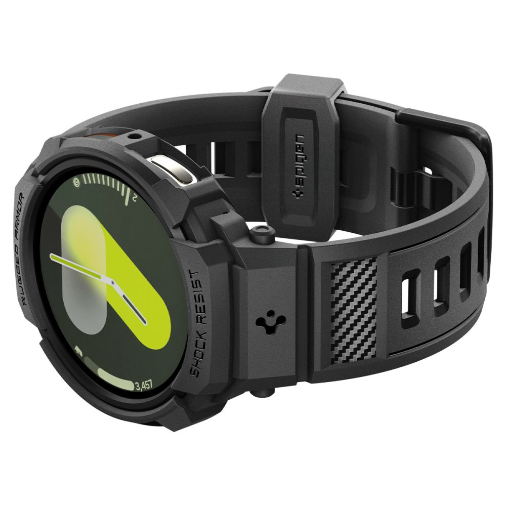 Spigen Rugged Armor ”pro” Samsung Galaxy Watch 8 (40 Mm) Matte Black - Image 8