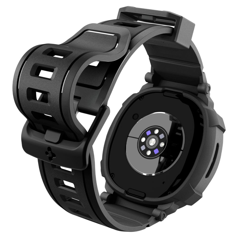 Spigen Rugged Armor ”pro” Samsung Galaxy Watch 8 (40 Mm) Matte Black - Image 9