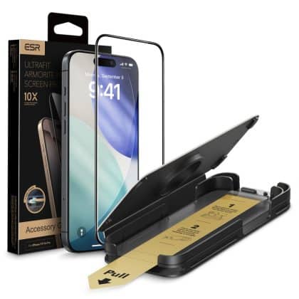 ESR Ultrafit Armorite Pro Tempered Glass iPhone 17 Pro Clear