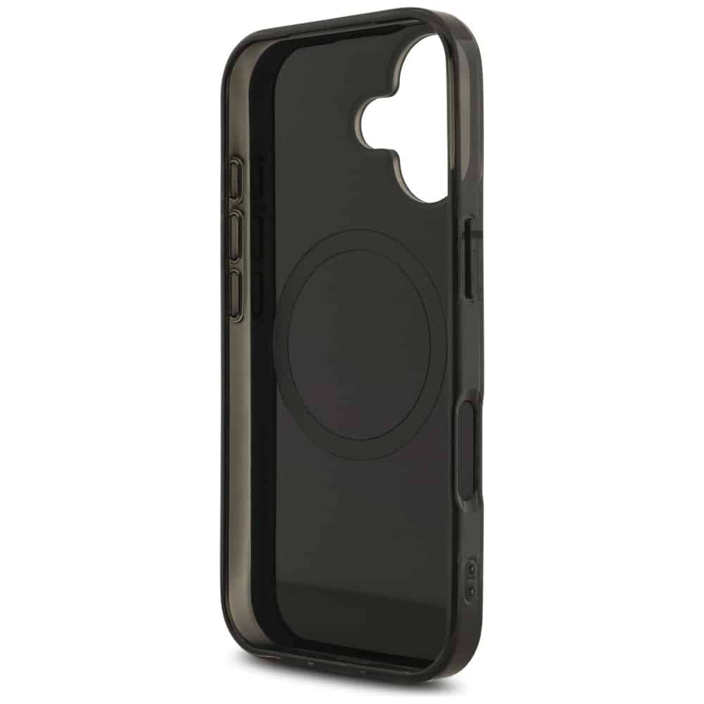 Θήκη Amg Διπλής Στρώσης Διαφανής Ρόμβοι Magsafe Για iPhone 17 Μαύρη-Κόκκινη - Image 7