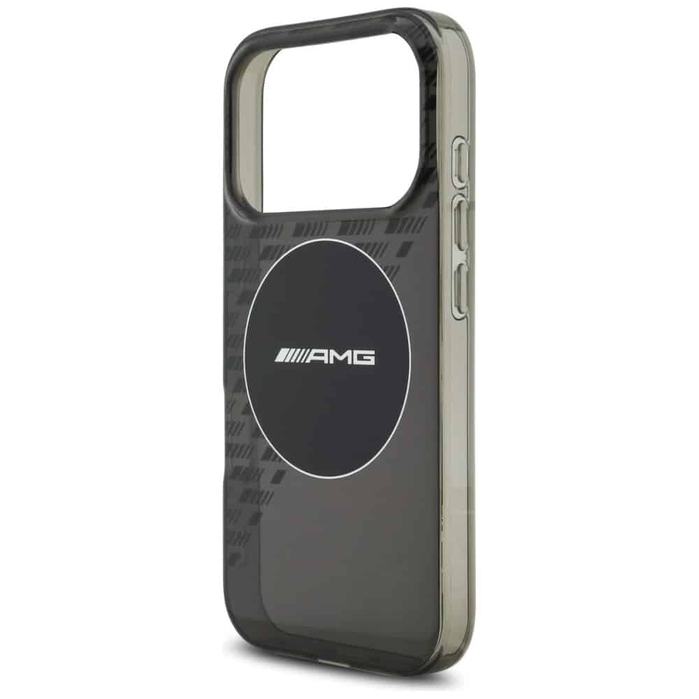 Θήκη Amg Διπλής Στρώσης Διαφανής Smocked Magsafe Για iPhone 17 Pro Μαύρη - Image 6