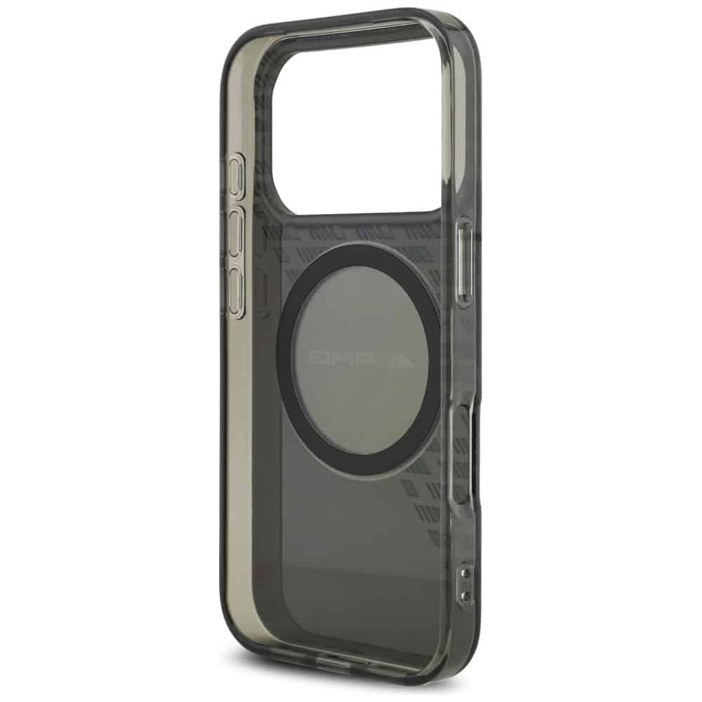 Θήκη Amg Διπλής Στρώσης Διαφανής Smocked Magsafe Για iPhone 17 Pro Μαύρη - Image 7