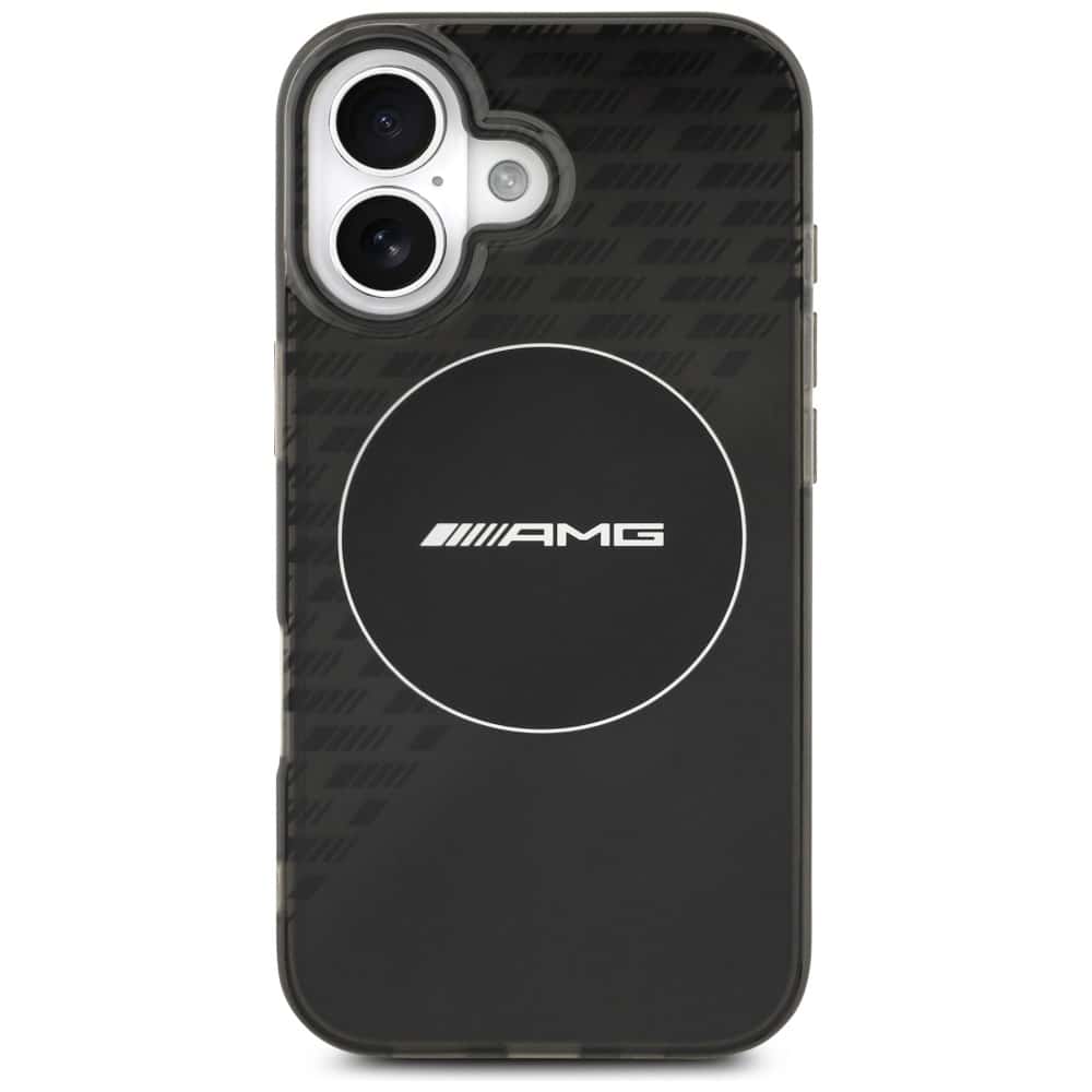AMG Διπλής Στρώσης Διαφανής Θήκη Smocked - θήκη για Apple iPhone 17 - Μαύρο - Image 3