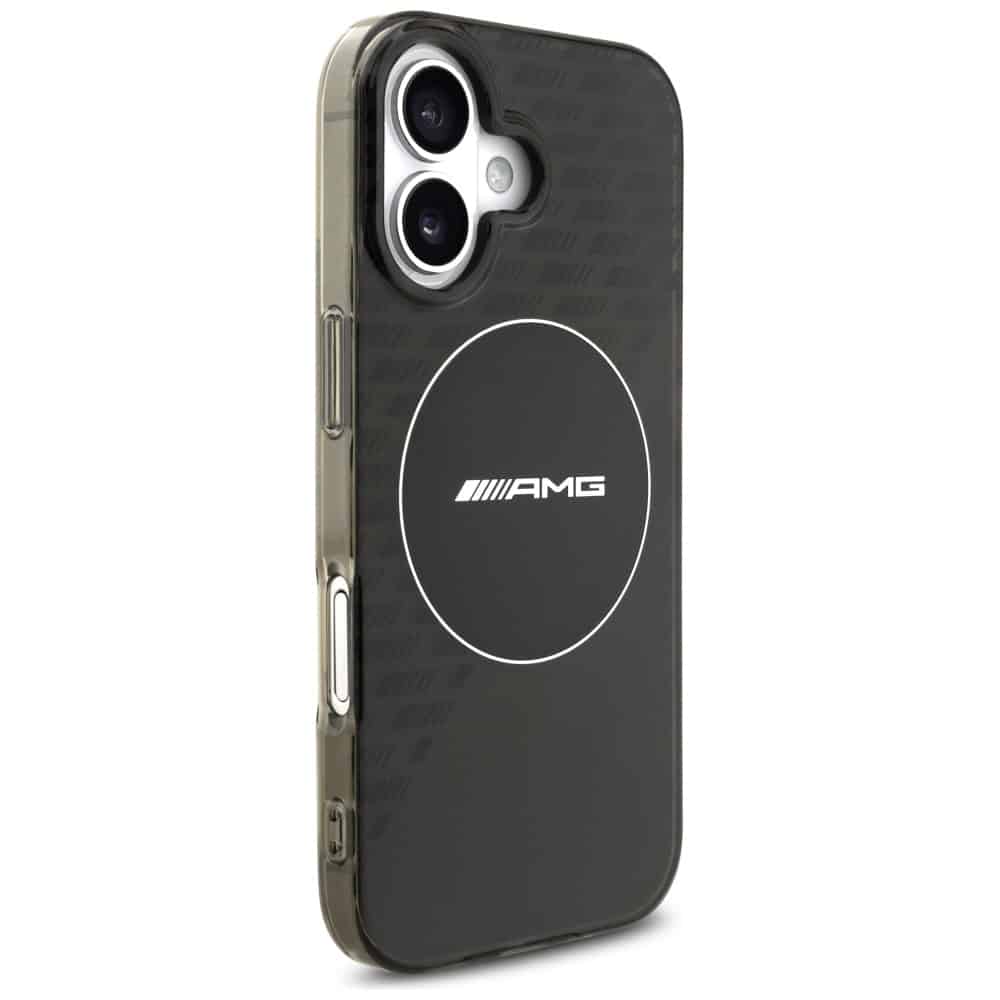 AMG Διπλής Στρώσης Διαφανής Θήκη Smocked - θήκη για Apple iPhone 17 - Μαύρο - Image 4
