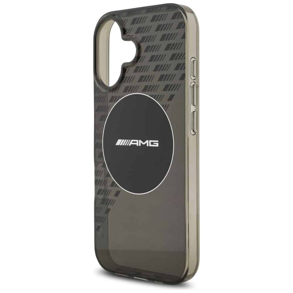 AMG Διπλής Στρώσης Διαφανής Θήκη Smocked - θήκη για Apple iPhone 17 - Μαύρο - Image 6