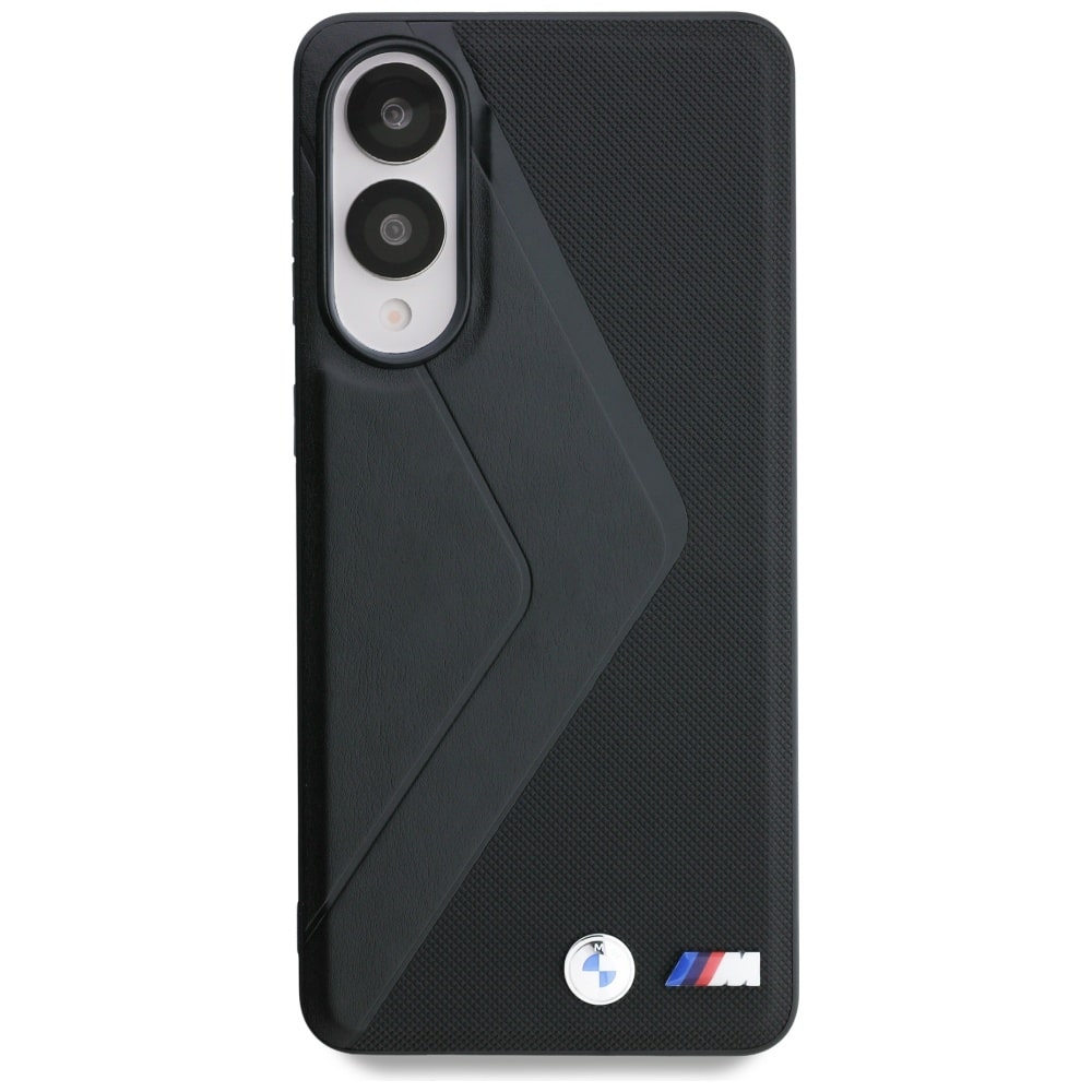 Θήκη Bmw Δερμάτινη Oversized Stripes Magsafe Για Samsung Galaxy S25 Edge Μαύρη - Image 3