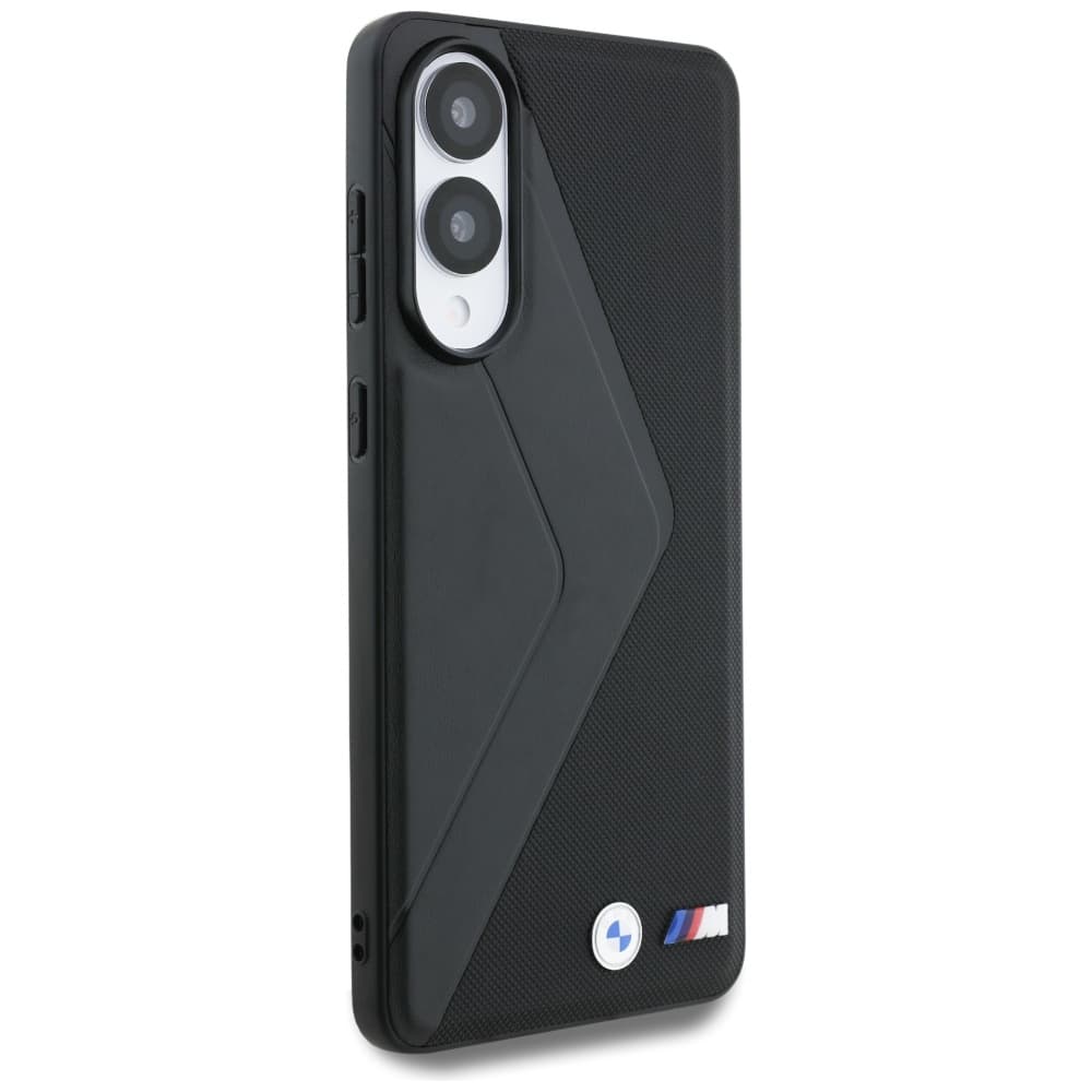 Θήκη Bmw Δερμάτινη Oversized Stripes Magsafe Για Samsung Galaxy S25 Edge Μαύρη - Image 4