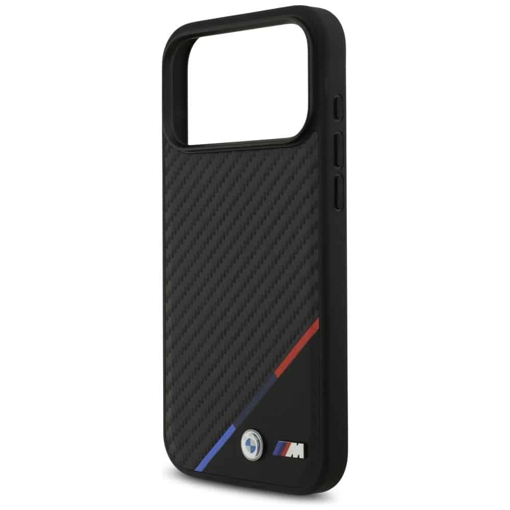 BMW M Carbon Tricolor Line MagSafe - θήκη για Apple iPhone 17 Pro Max - Μαύρο - Image 6