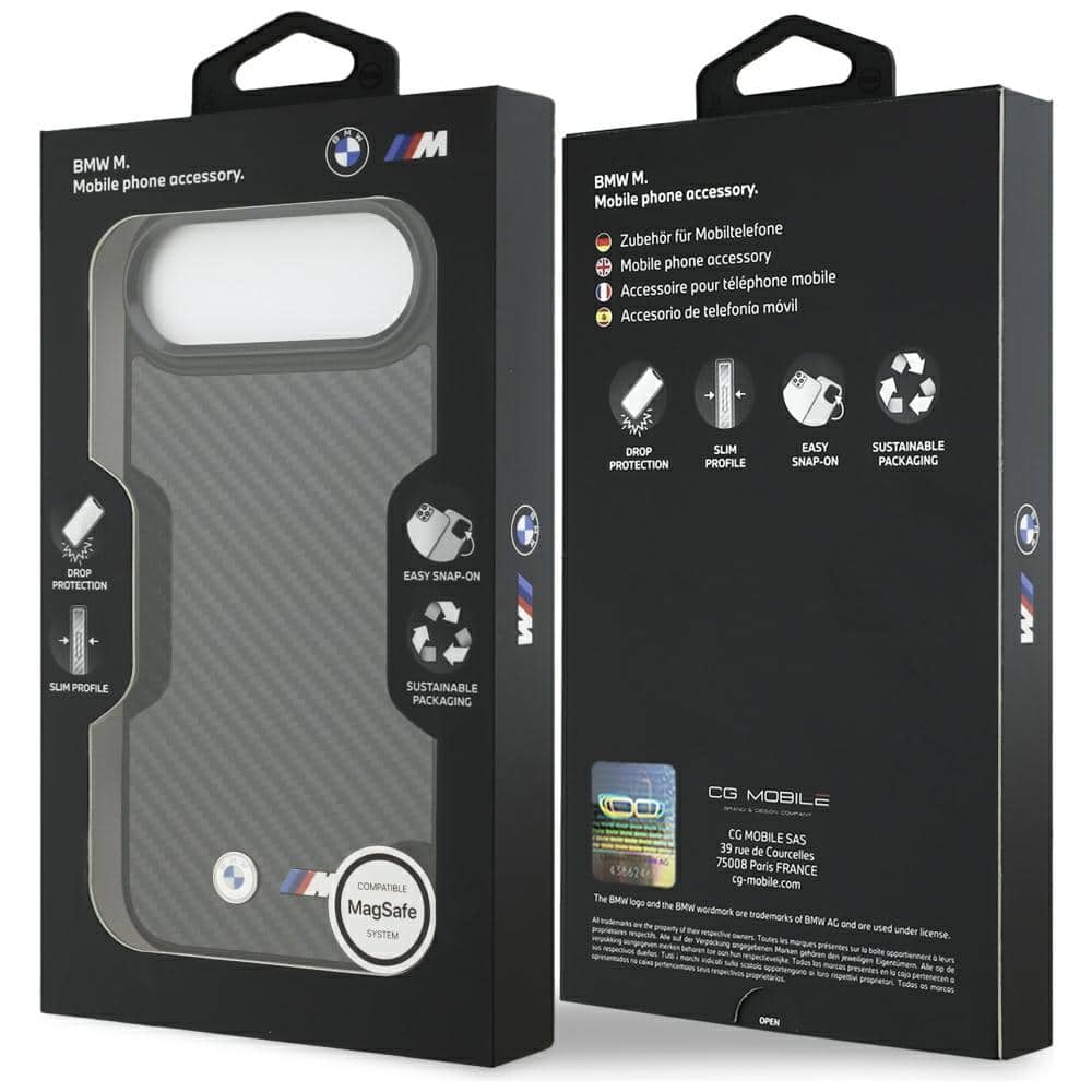 Θήκη Bmw M Kevlar Ματ Magsafe Για iPhone Air Μαύρη - Image 8