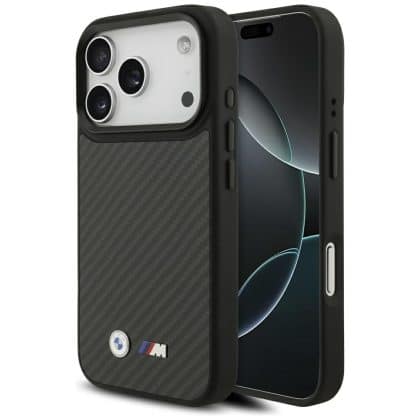 Θήκη Bmw M Kevlar Ματ Magsafe Για iPhone 17 Pro - Μαύρη
